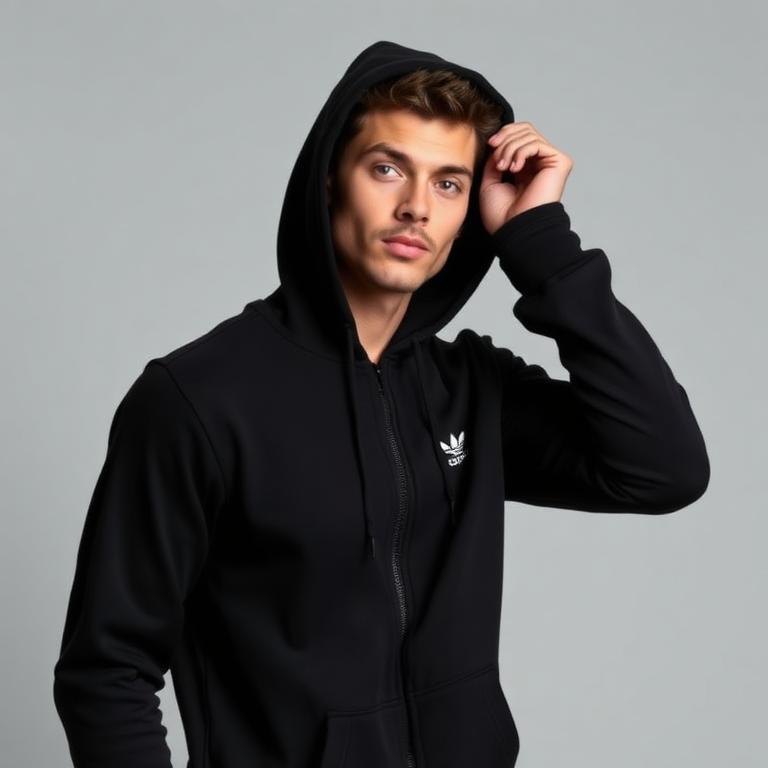 Blusa Capuz Zíper Premium Essentials