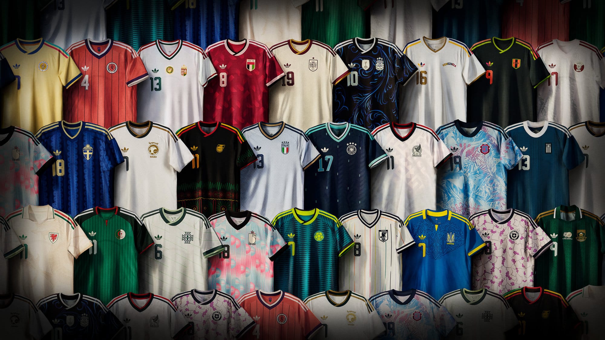 Coleção camisas adidas Copa do Mundo 2026